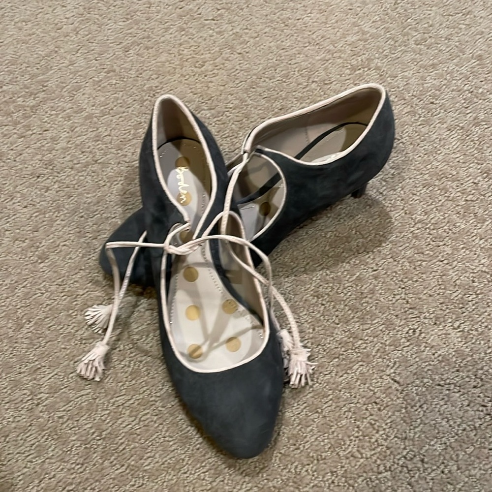 Boden suede heels